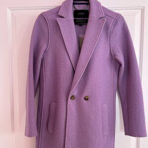 Stunning Lavendar J Crew Coat -- Tags Attached